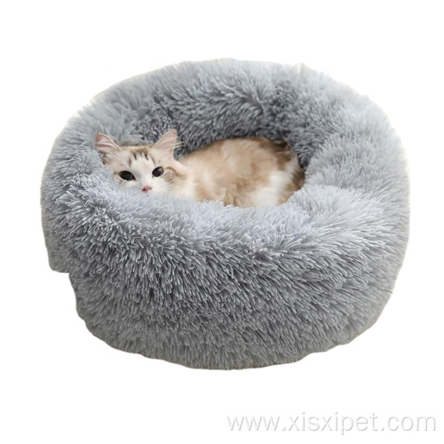 Custom Cat Plush bed dog Luxury Sleep Bed